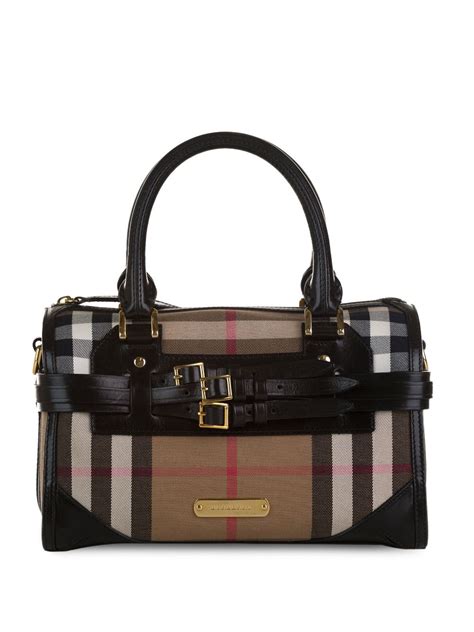 burberry house check alchester bowling bag|Burberry Pre.